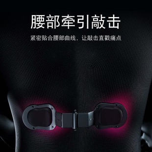 汽車護腰靠墊車用腰墊座椅加熱靠背墊記憶棉按摩腰部支撐頭枕腰托