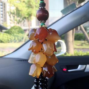 汽車掛件飾品女高檔車內吊飾男車載吊墜車上創(chuàng)意保平安后視鏡掛飾
