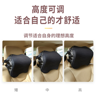 汽車頭枕護頸枕塔奇充氣麥車用靠枕座椅靠墊車載氣囊頸枕腰靠車枕