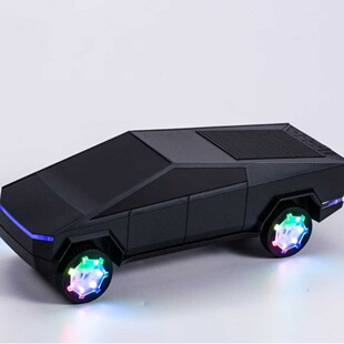 A7汽車模型藍牙音箱車模低音炮無線藍牙迷你音響無線充車載音響