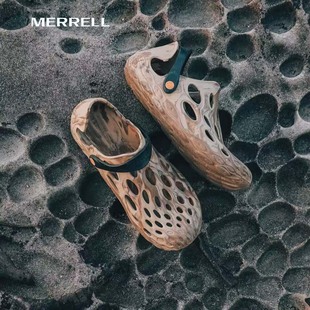 情侶 戶外溯溪鞋 MERRELL邁樂毒液洞洞鞋 男女輕量防滑一腳蹬涼拖鞋