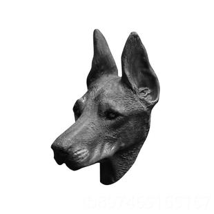 載擺件車內飾用品ins風E 飾杜賓犬汽車裝 正品 DAM德米車擺件創意裝