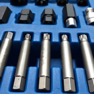 發電機皮帶輪拆卸工具汽車皮帶輪單向輪離合輪拆卸器拆裝 30件套
