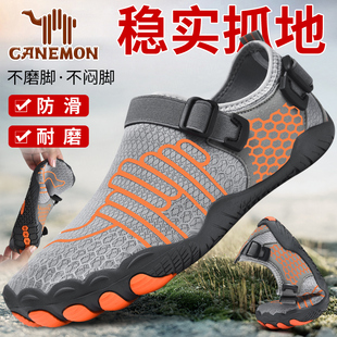 防滑運(yùn)動(dòng)戶外涉水鞋 領(lǐng)航駱駝男款 透氣輕便速干海邊沙灘鞋 夏季 涼鞋