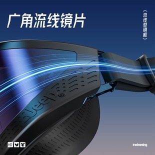 Jeep泳鏡999天防霧高清近視度數專業女游泳眼鏡男士 備 游泳泳帽裝