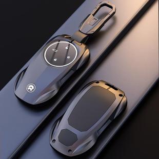 跑車型包扣男 金屬ES8高檔ES6個性 適用于2020款 蔚來ES6汽車鑰匙套