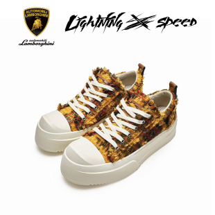 情侶鞋 周秀款 蘭博基尼LightningSpeed聯名小香風時裝 蒲熠星同款