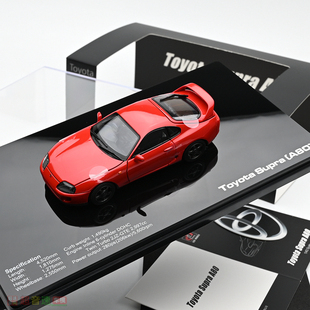 豐田速霸supra A80 合金全開汽車模型 收藏品 LCD 成品擺件