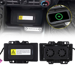 車(chē)載中控?zé)o線(xiàn)充電面板15W快充適用于21 Ford福特烈馬Bronco越野