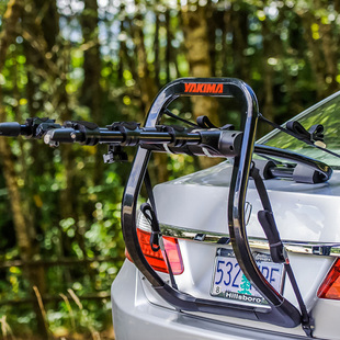 yakima車載自行車架fullback后掛汽車后備箱轎車SUV懸掛車尾支架