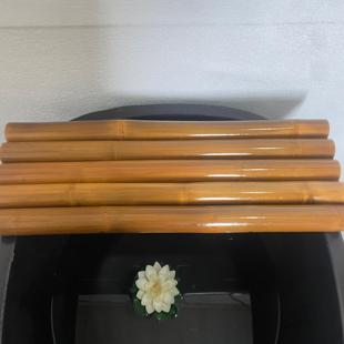 魚缸流水板 飾diy擺件不可漂浮竹排流水器 竹排竹墊配件竹子裝