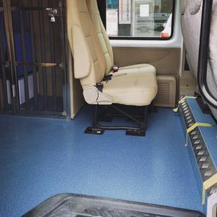 CUB碎花和毯紋系列加厚耐磨PVC地板房車改裝 鴻皖房車游艇專用地板
