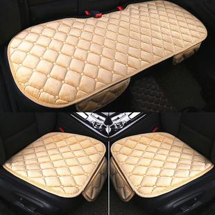 汽車坐墊單片三件套羽絨前座方墊暖墊車內(nèi)后座墊制暖車載暖席墊用