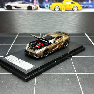 Toy Little 汽車模型 164合金車模812Novitec 李先生