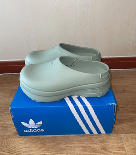 現(xiàn)貨 IE7053 Adidas IE7050 IE0482 三葉草運動休閑拖鞋 潮包背