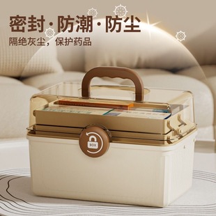 醫藥箱家庭裝 學生宿舍常備藥醫療箱急救藥物藥品收納盒家用小藥箱