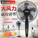 志高電風扇落地扇家用遙控靜音風扇大風臺式 節能 搖頭機械定時立式
