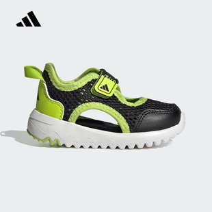 adidas阿迪達斯魔術貼涼鞋 IH1010 2025夏男嬰童SUMMERFLEX運動鞋