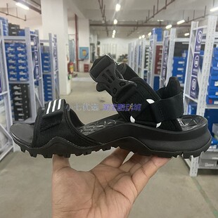 GY6115 EF0016 小七Adidas 男女戶外越野魔術貼卡扣沙灘運動涼鞋